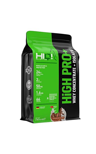 HIQ High Pro+ 2 Kg LATTE MACCHIATO FLAVORED